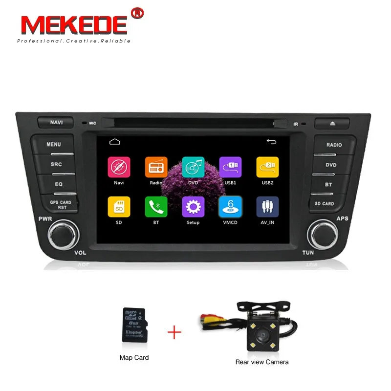 with camera MEKEDE 7 дюймов Автомобильный Радио Стерео gps плеер для Geely Emgrand GX7/EX7/X7 с dvd gps навигацией Bluetooth 1080P - Цвет: with camera