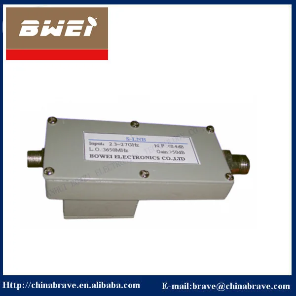 S-band LNB 2 5-2 9 GHz водонепроницаемый s band высококачественный проект S Band 3650 s-band lnb |