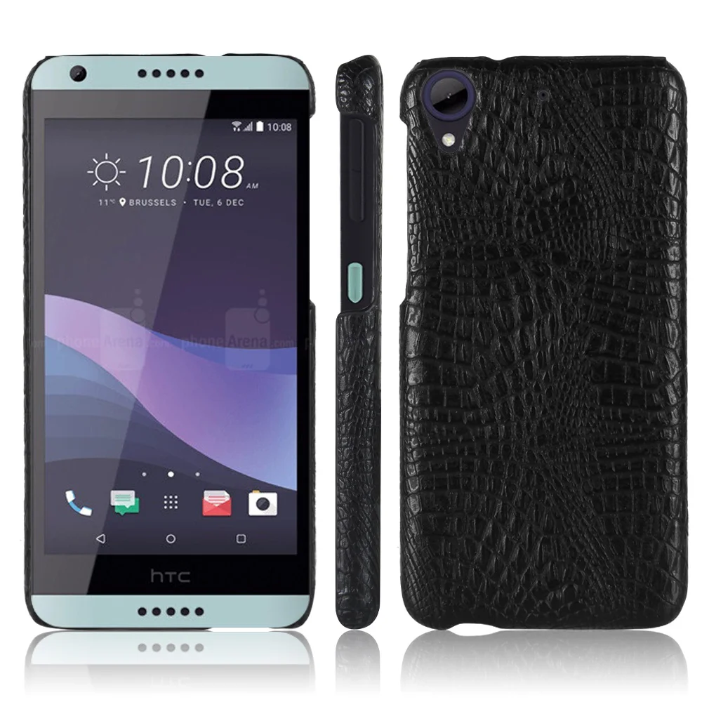 Чехол для HTC Desire 626 жесткая задняя крышка из поликарбоната и искусственной кожи с