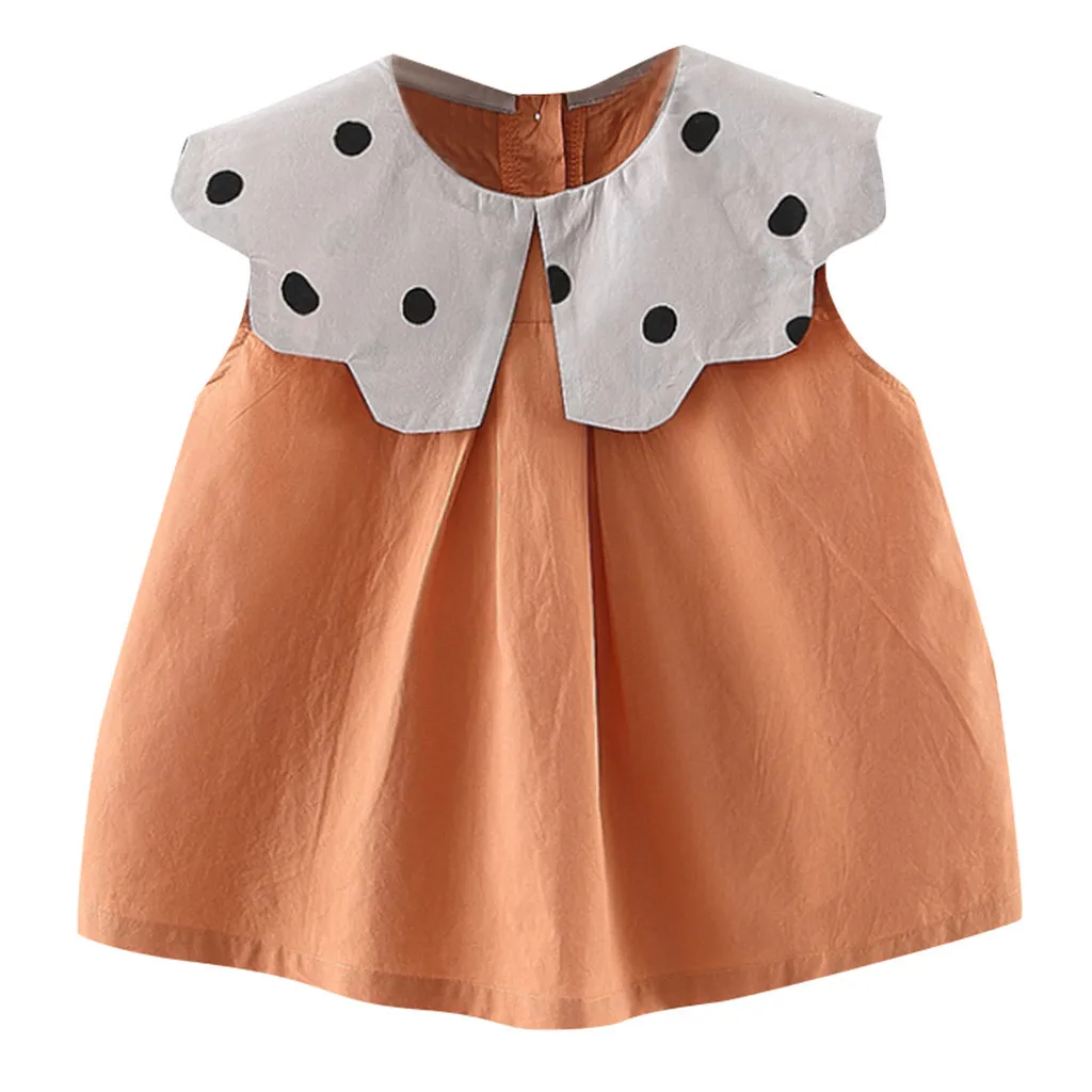 SAGACE (SAGACE)/платья без рукавов для маленьких детей Одежда девочек летнее кружевное