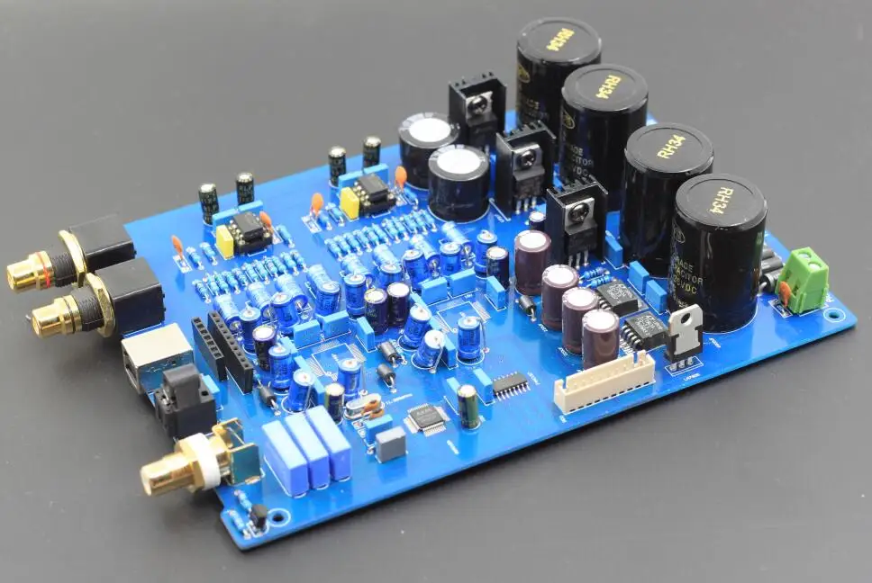 Новый AK4497 (без чипов AK4497) Плата декодера DAC/Плата усилителя DIY|amplifier board|diy amplifier