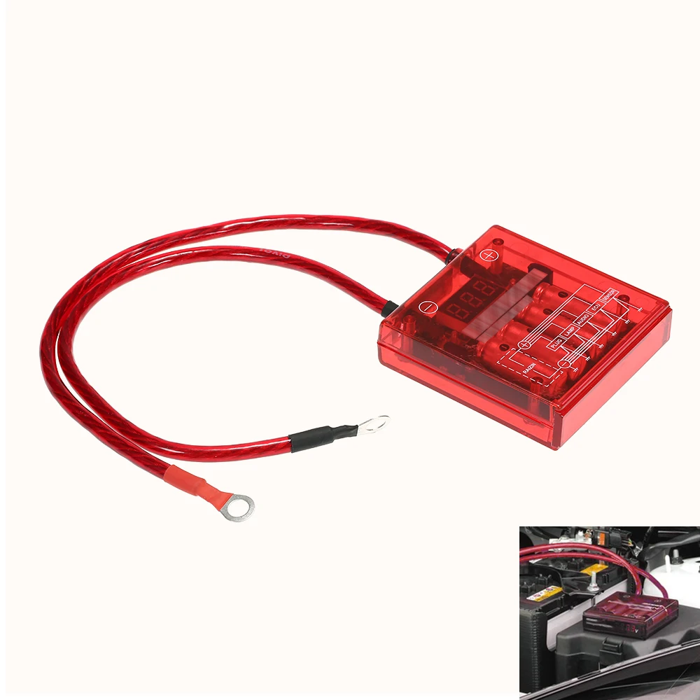 12 В Автомобильный цифровой стабилизатор напряжения электрический регулятор