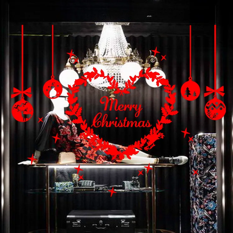 M-65 Рождество Новый год магазин Фортуна снежные шары колокольчик настенный