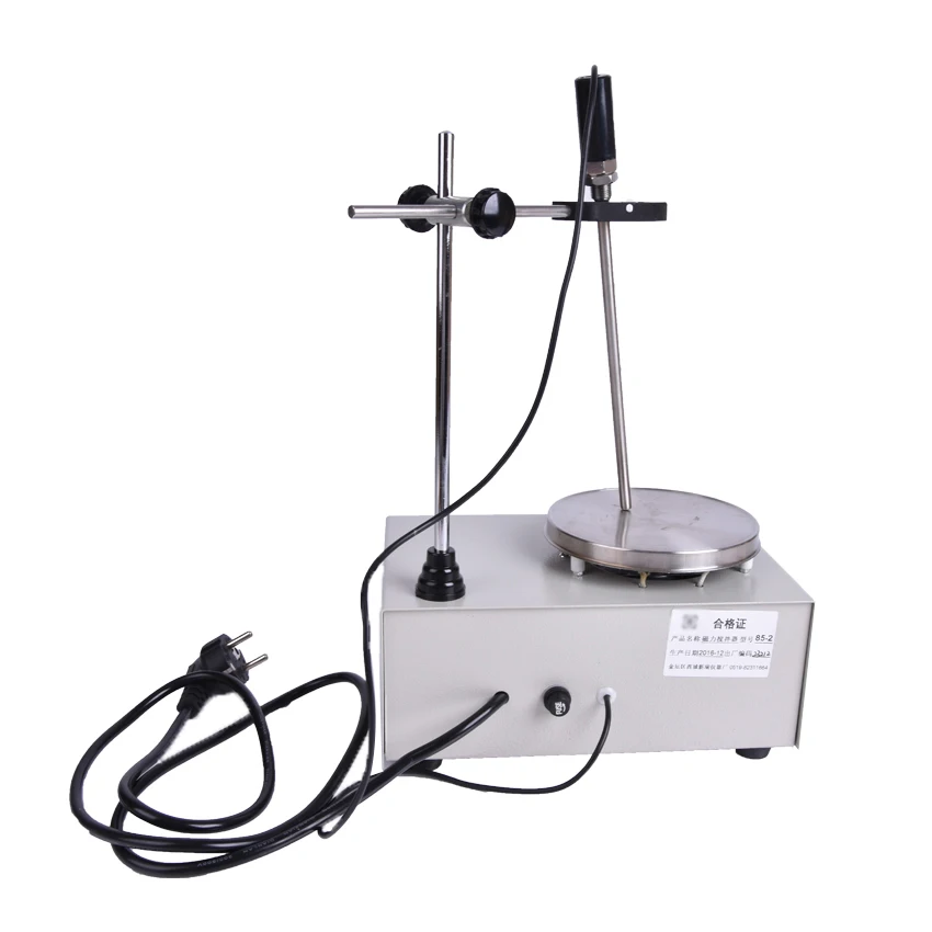 

1000ML Constant temperature magnetic heating digital display mixer 85-2 Stainless steel heating plate,100-2000r/min, 220V/110V