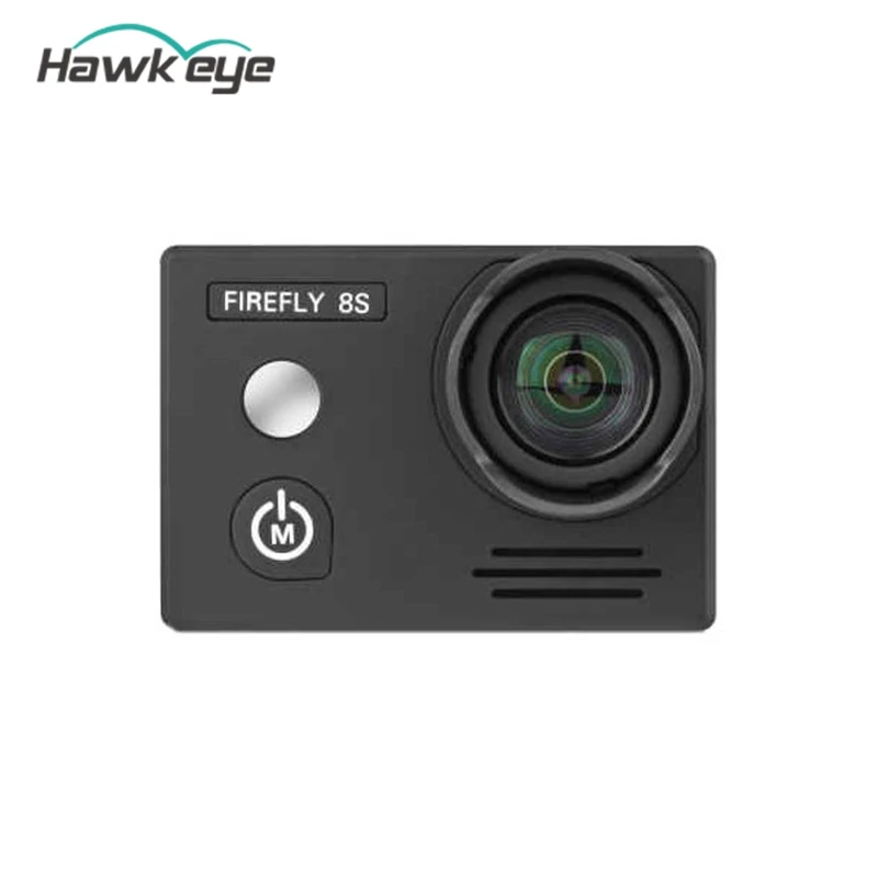 Спортивная Экшн камера Hawkeye Firefly 8S Plus 4K 90 градусов без искажений с углом обзора Wi Fi