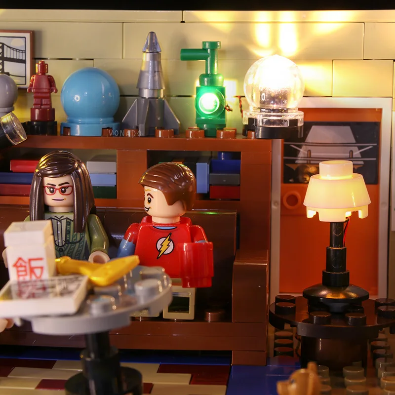 Светодиодный светильник для lego 21302 совместимый с 16024 теорией большого взрыва