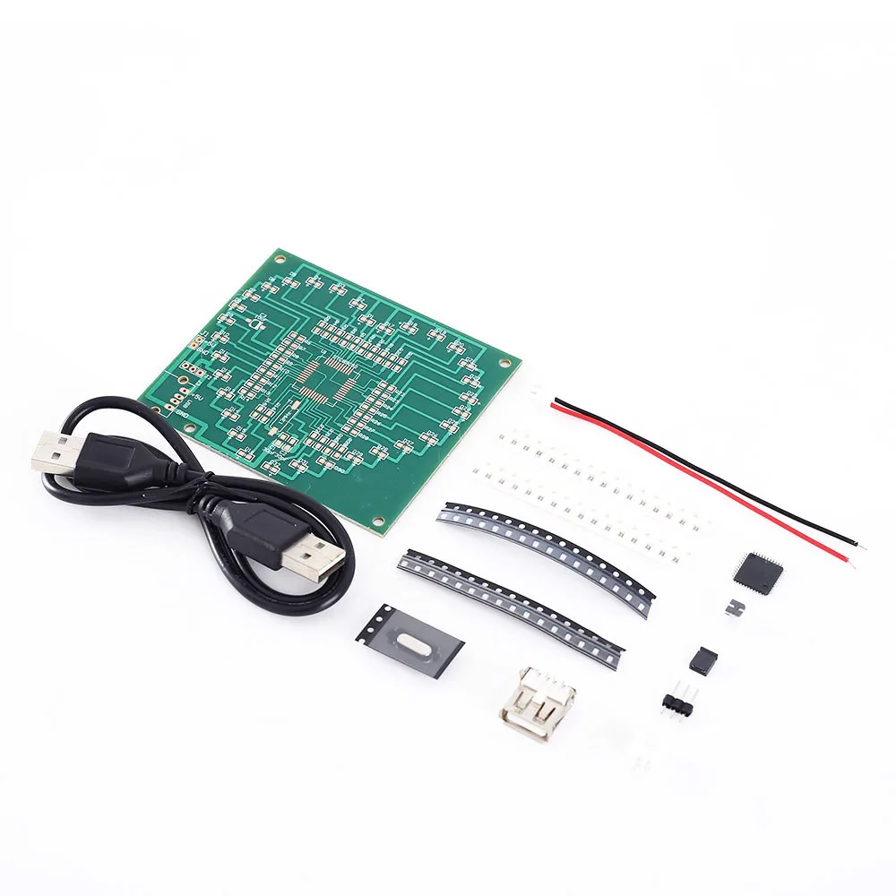 DIY Kit SMD светодиодный светильник в форме сердца цикл лампа с USB кабелем электронные