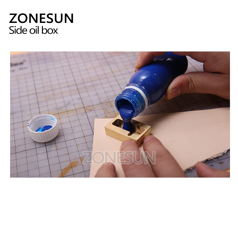 ZONESUN кожаный инструмент для изготовления изделий краевая коробка живописи