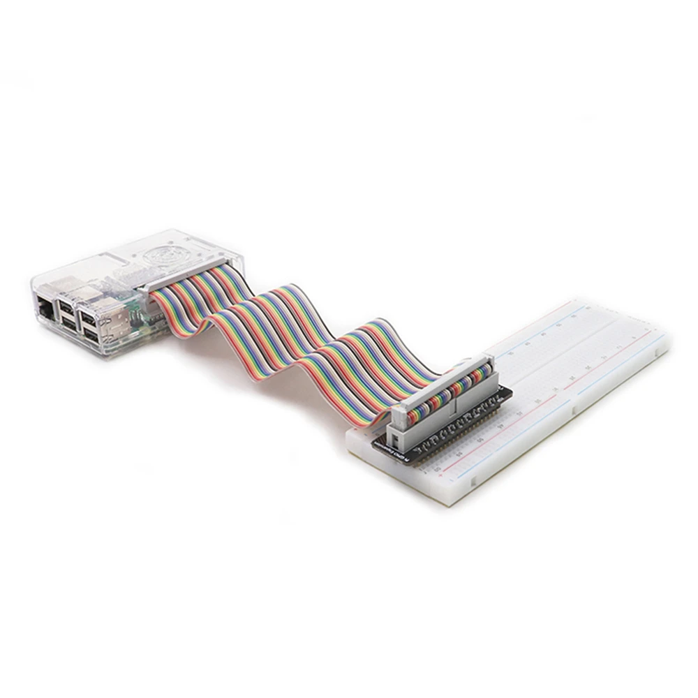 Плата расширения GPIO + кабель для Raspberry Pi 2B/3B/3B +/3A аксессуары игровой консоли модуль