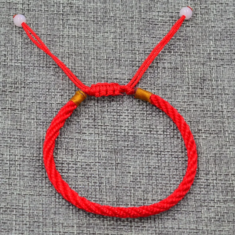 HOMOD 2019 красный плетеный веревочный браслет боковой Карма глаз тканый Бохо Хамса