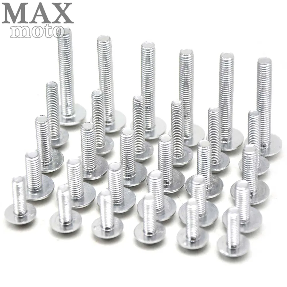 Universal Motorcycle Aluminium Fairing Bolts Fastener Clips Screw for Kawasaki W800 ZZR1200 ZRX1100 ZRX1200 ZZR1100 ZXR100 | Автомобили и