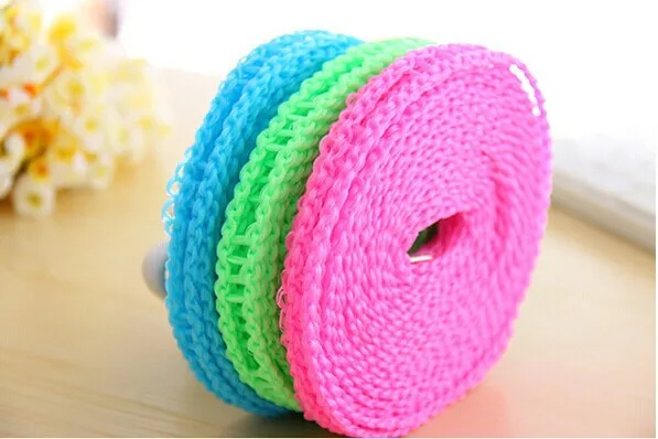 Веревка для белья 3 метра 5 метров сушилка одежды улицы веревка подвешивания