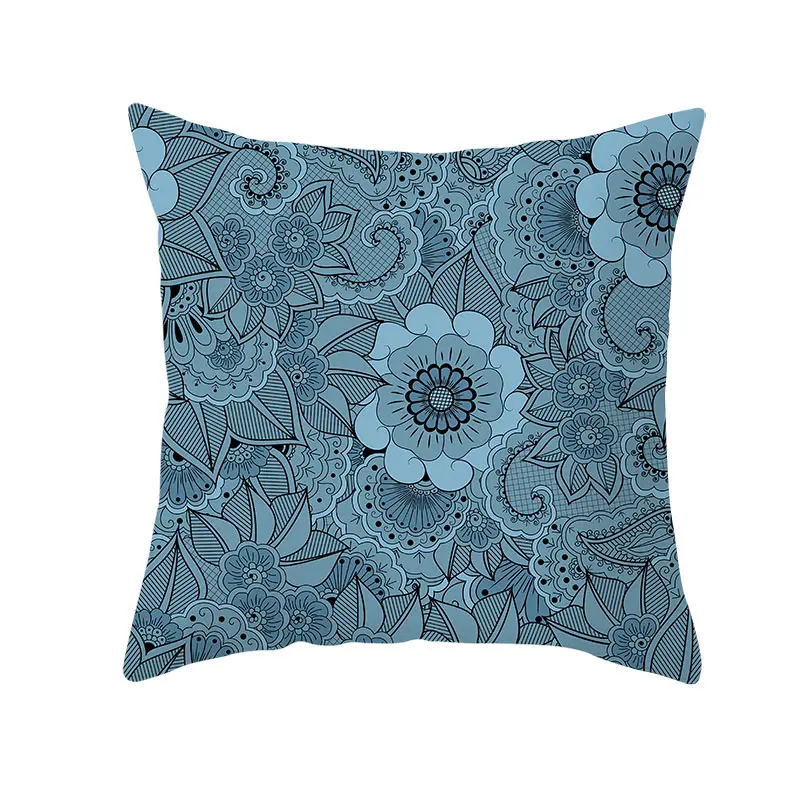 13 YWZN Мандала Декоративный принт наволочка Индия Подушка мандалы чехол полиэстер Мандала узорная Подушка Чехол - Цвет: 13