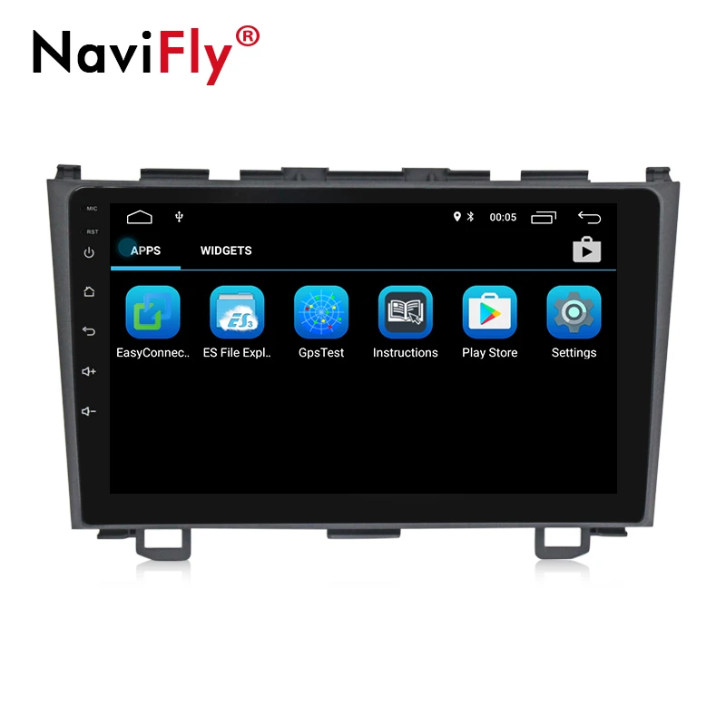 Navi Fly полноразмерный сенсорный экран 9 дюймов Android8.1 Автомобильный gps навигатор