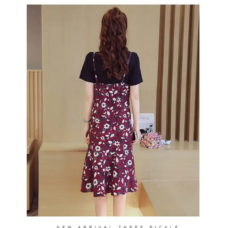 Женское платье на бретельках без рукавов повседневное свободное однотонное