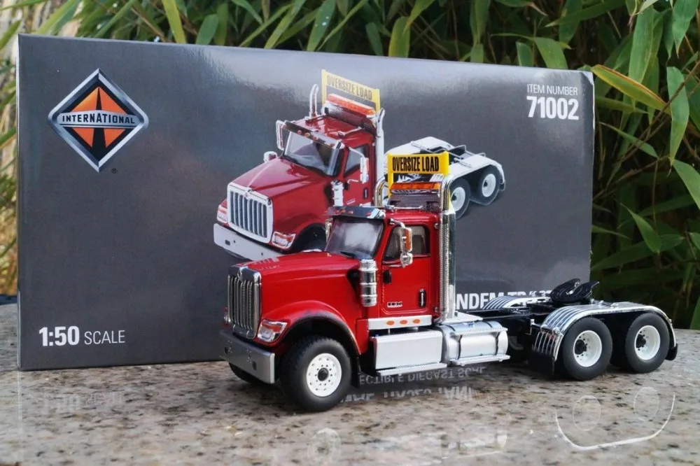 Международная шкала HX520 Red Tandem трактор бренд Diecast Masters DM71002 1/50|truck cat|cat bulldozercat truck |