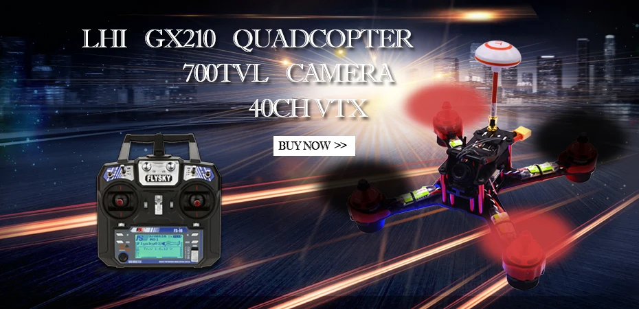 LHI GX210 крутой Квадрокоптер F3 RC Дрон Fpv камера Дрон с профессиональным 700TVL вертолет 40CH VTX мини набор для квадрокоптера
