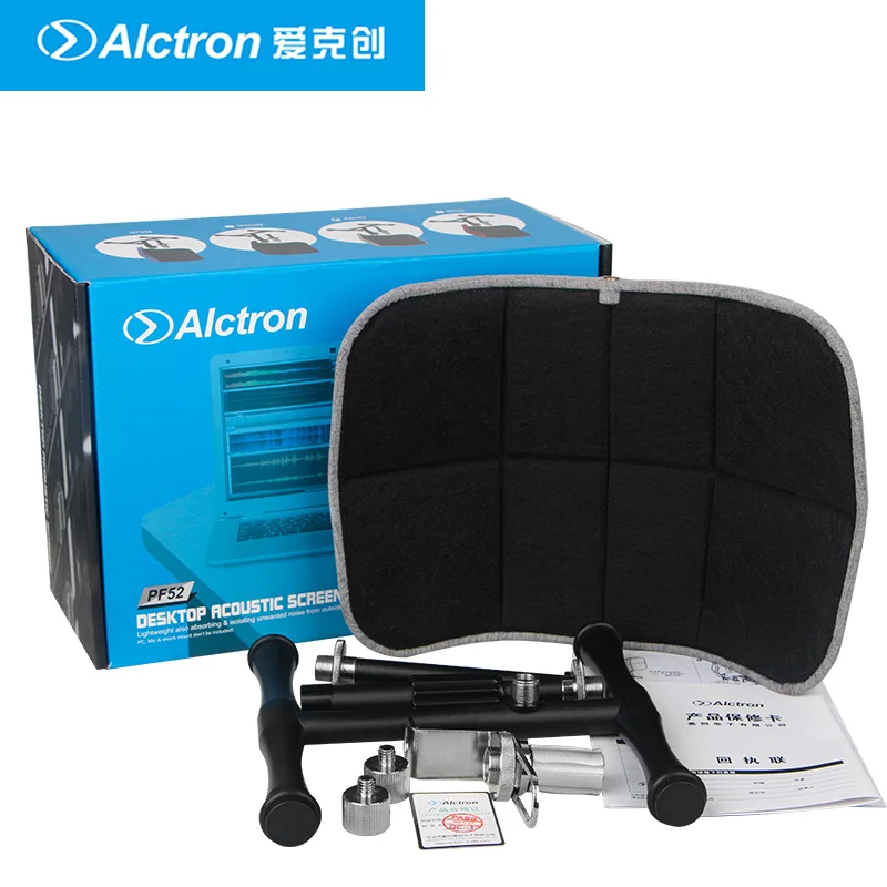 100% Оригинальный Alctron PF52 портативный Настольный акустический экран Студийный