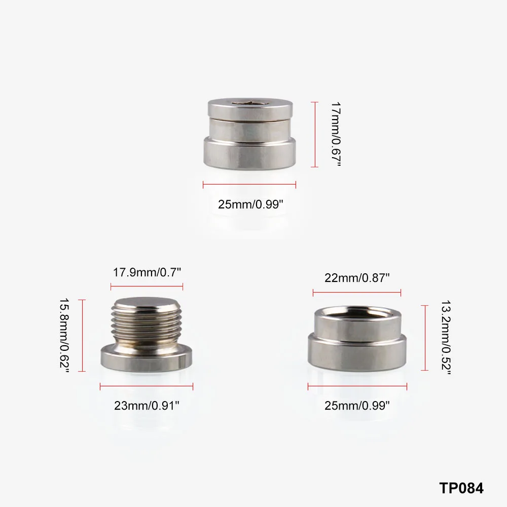 Утюг M18X1.5 O2 кислородный датчик ступенчатый монтаж заглушки Фитинги сварные TP084-1 |