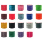 Вощеная нить Cord, 0,45 м 0,5 мм 0,6 мм, украшения для рукоделия, швейная нить из полиэстера, разноцветные инструменты для рукоделия
