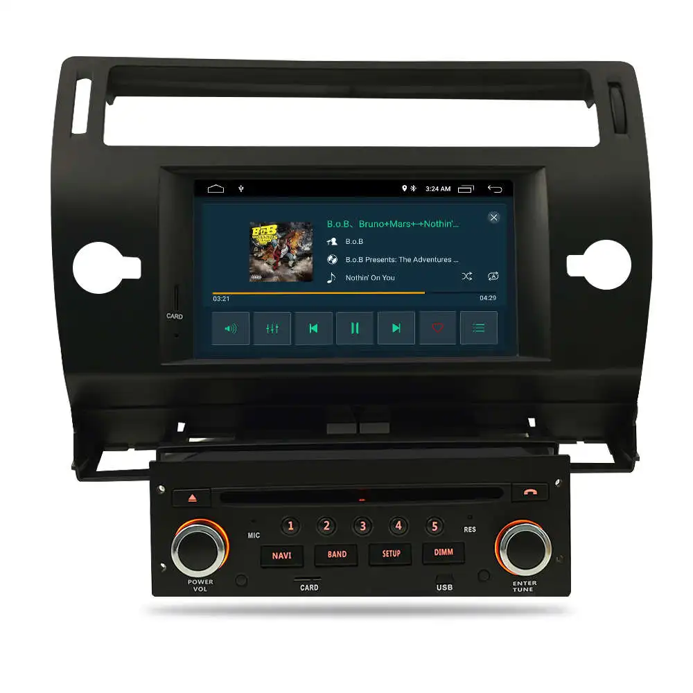 Android 9,0 автомобильный DVD плеер gps ГЛОНАСС Navi для Citroen C4 C-Triomphe C-Quatre 2005 2006 2007 2008 2009 радио аудио стерео