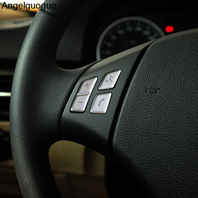 Декоративные кнопки на руль автомобиля блестки для BMW 3 серии E90 318i 320i 2005