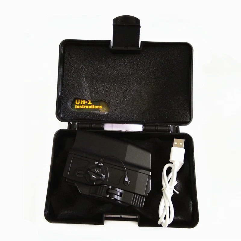 FIRECLUB UH-1 голографический прицел Красный точка зрения рефлекс USB зарядка для мм 20