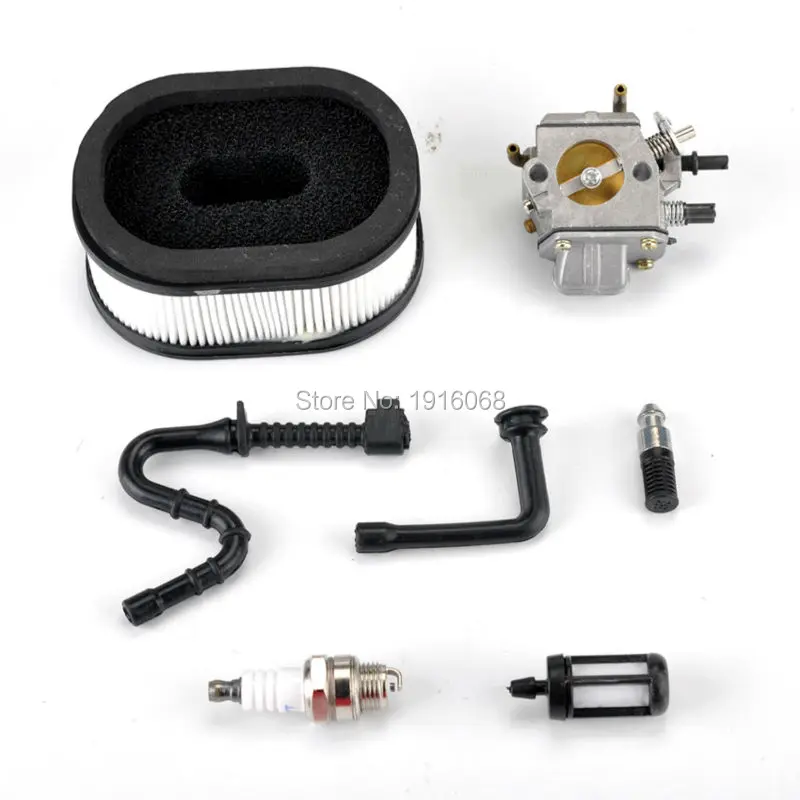 Карбюратор + Воздух топлива линия фильтра свечей зажигания для бензопилы STIHL 044 046