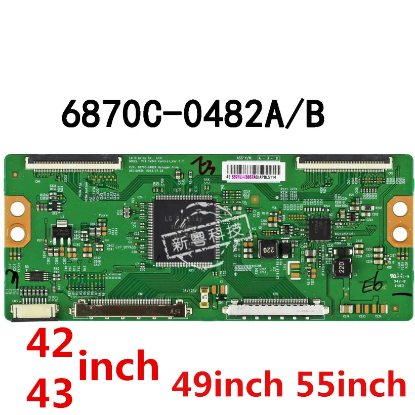 Free shipping Original logic board 6870C-0482A 6870C-0482B LC420WUN-SAA1 for 42inch 43inch 49inch 55inch All stock in | Компьютеры и