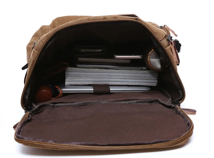 Большой холщовый рюкзак для мужчин Путешествия Back Pack Multifunctional сумка для женщин ноутбук школьные ранцы женский