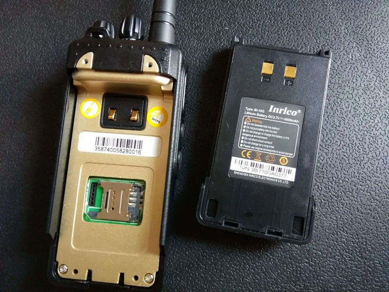 Сим карты иди и болтай walkie talkie “иди T199 3g WCDMA GSM работать двухстороннее радио 4000 мАч