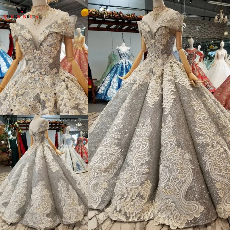 Vestido de noiva бальное платье длиной до пола кружевные цветочные подвенечные платья