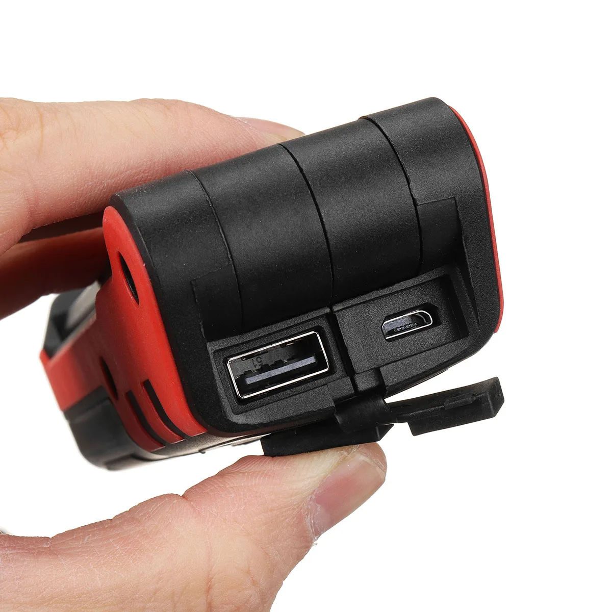 Dimmable cob светодиодный рабочий свет USB перезаряжаемая проверка фонаря лампа с магнитным и крюком power Bank 2000mAh 18650 батарея