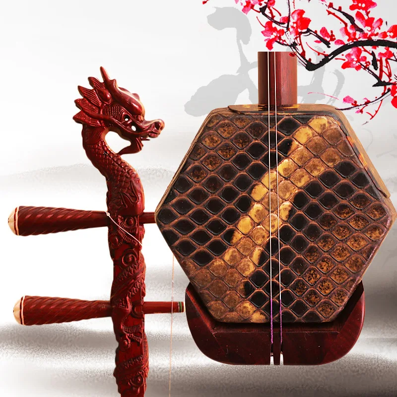 Новый китайский Erhu Африканский сандалового дерева Две Струны для скрипки