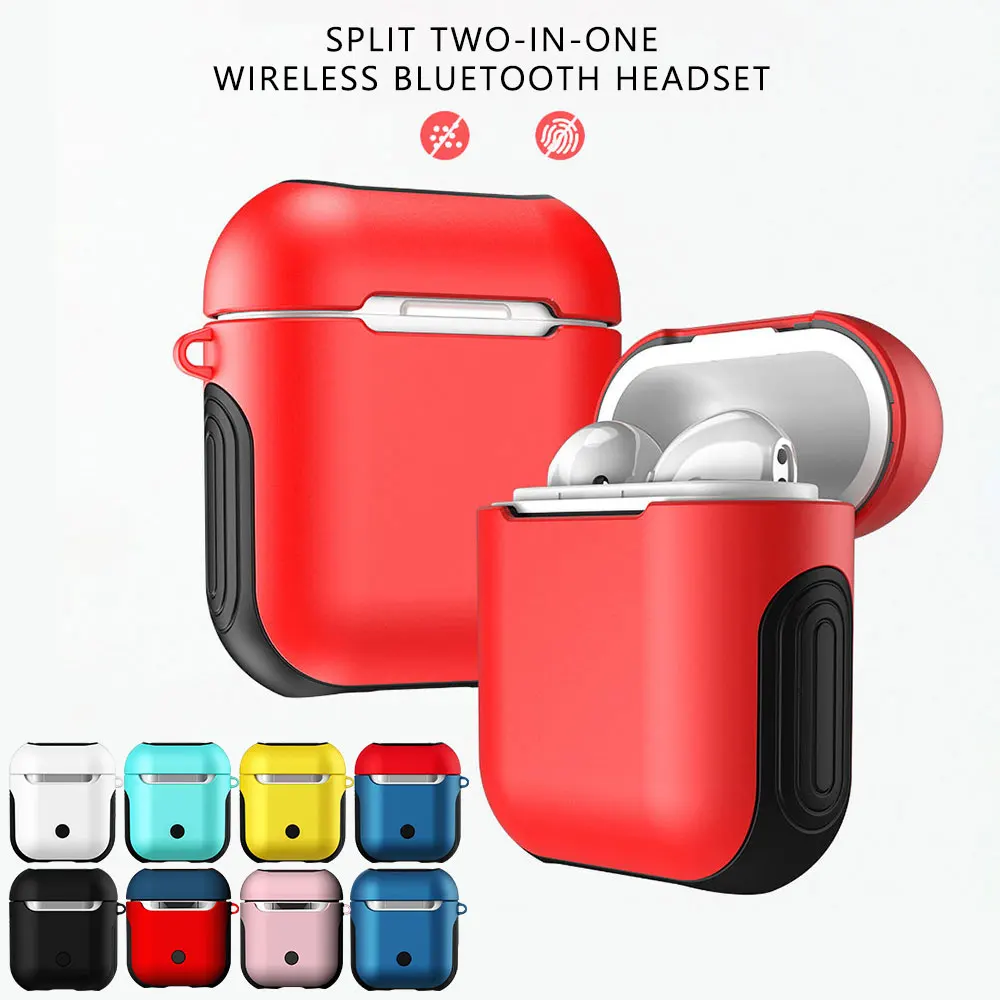 Мягкий силиконовый чехол для наушников Apple Airpods беспроводные наушники bluetooth