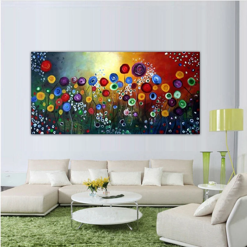 DONGMEI OILPAINTING Hand painted oil painting Home decoration High quality abstract art pictures Gift DM15031948 | Дом и сад