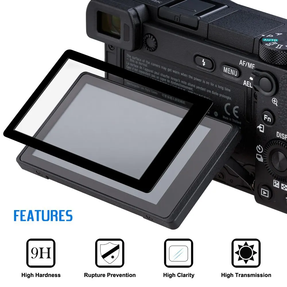 Экран протекторы для sony A6500 ILCE-6500 ILCE-6500KIT против царапин Стекло (8 шт.) | Электроника