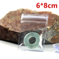 68cm clear self sealing zip lock anti oxidation plastic packing bag pvc jewelry craft anti tarnish storage pouch