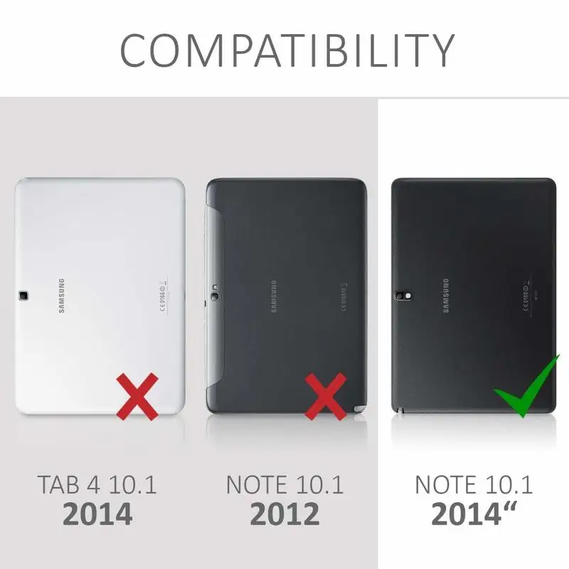 Чехол для Samsung Galaxy Tab Pro 10 1 SM-T520 T521 T525 чехол из искусственной кожи планшета Note 2014