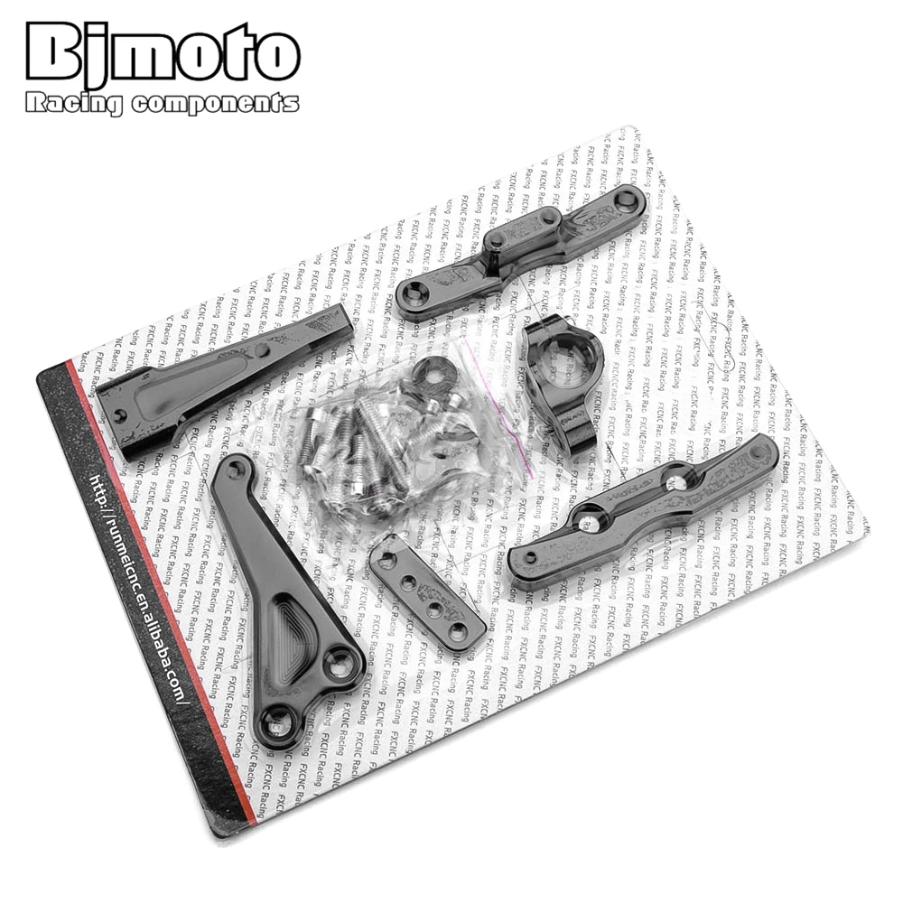 Мотоциклетный демпфер рулевого механизма Bjmoto CNC крепежные кронштейны держатель