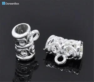 Бусины Doreen из цинкового сплава, 100 шт., 11x5 мм, трубчатые спейсеры шт.