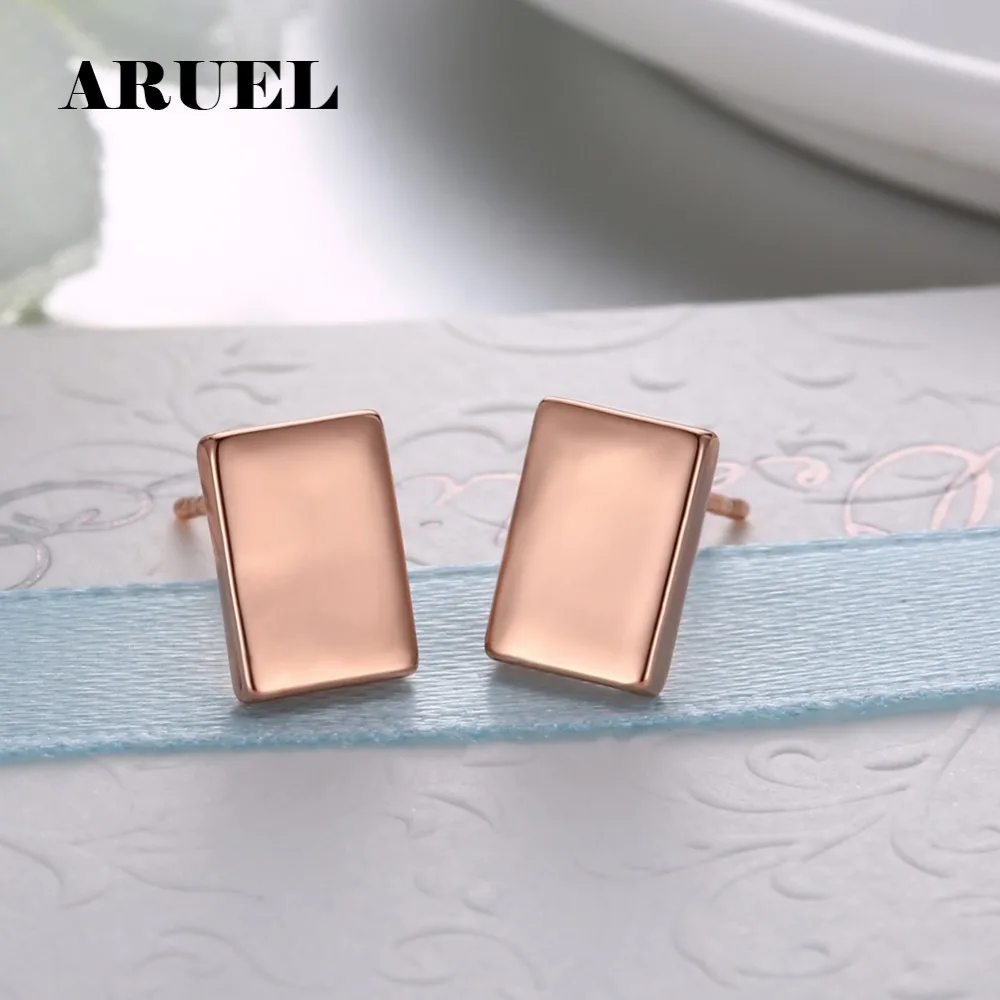 ARUEL модные изысканные маленькие серьги гвоздики для женщин девочек популярный