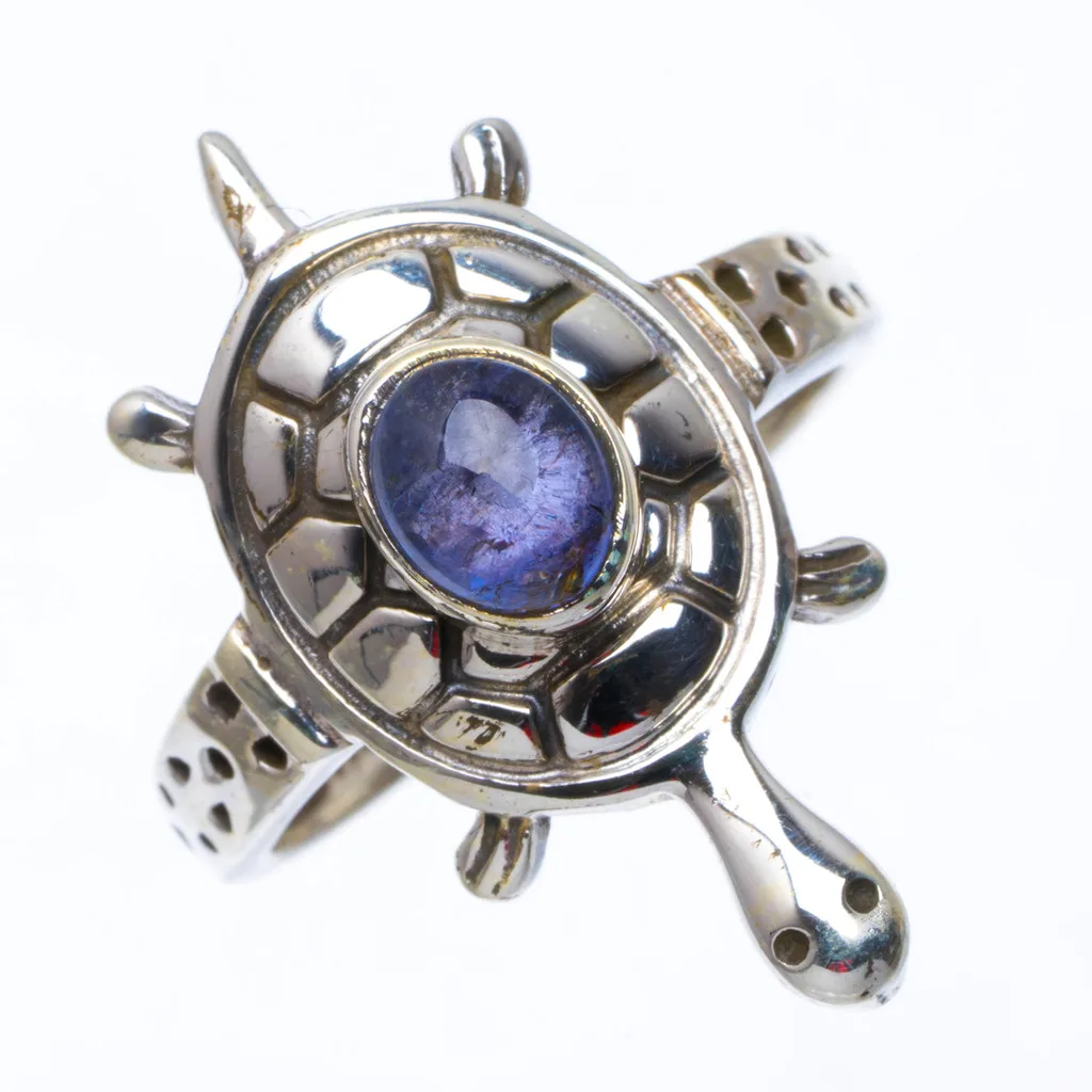 Natural Amethyst Handmade Unique 925 Sterling Silver Ring 6.75 A3945 | Украшения и аксессуары