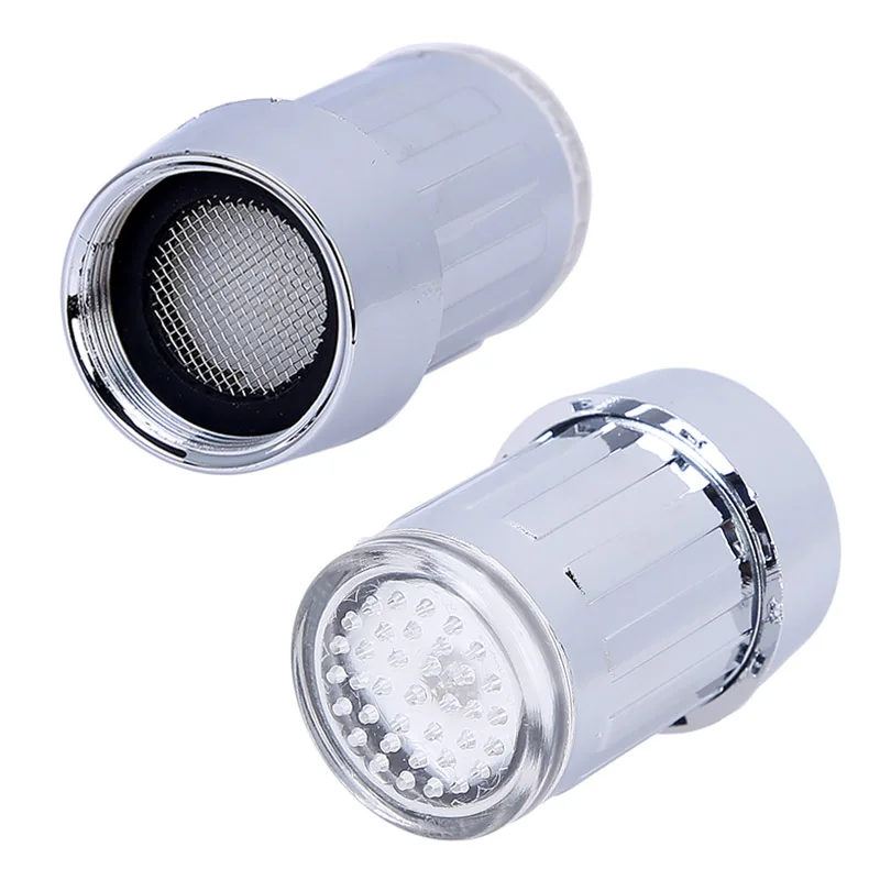 LED Faucet Light Temperature Sensor Intelligent Recognition Different Temperation Color Water Tap Shower | Лампы и освещение