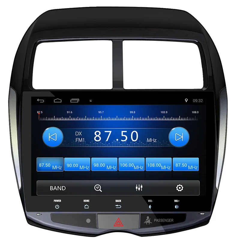 10 1 &quot2 + 32 ГБ Android 7 0 автомобильный dvd плеер для Mitsubishi ASX 2010 2012 с GPS навигацией Радио BT