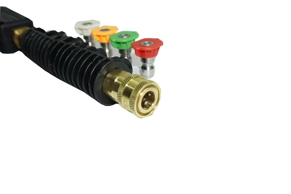 2 шт. сопла для мойки высокого давления различные градусы БЫСТРОРАЗЪЕМНАЯ