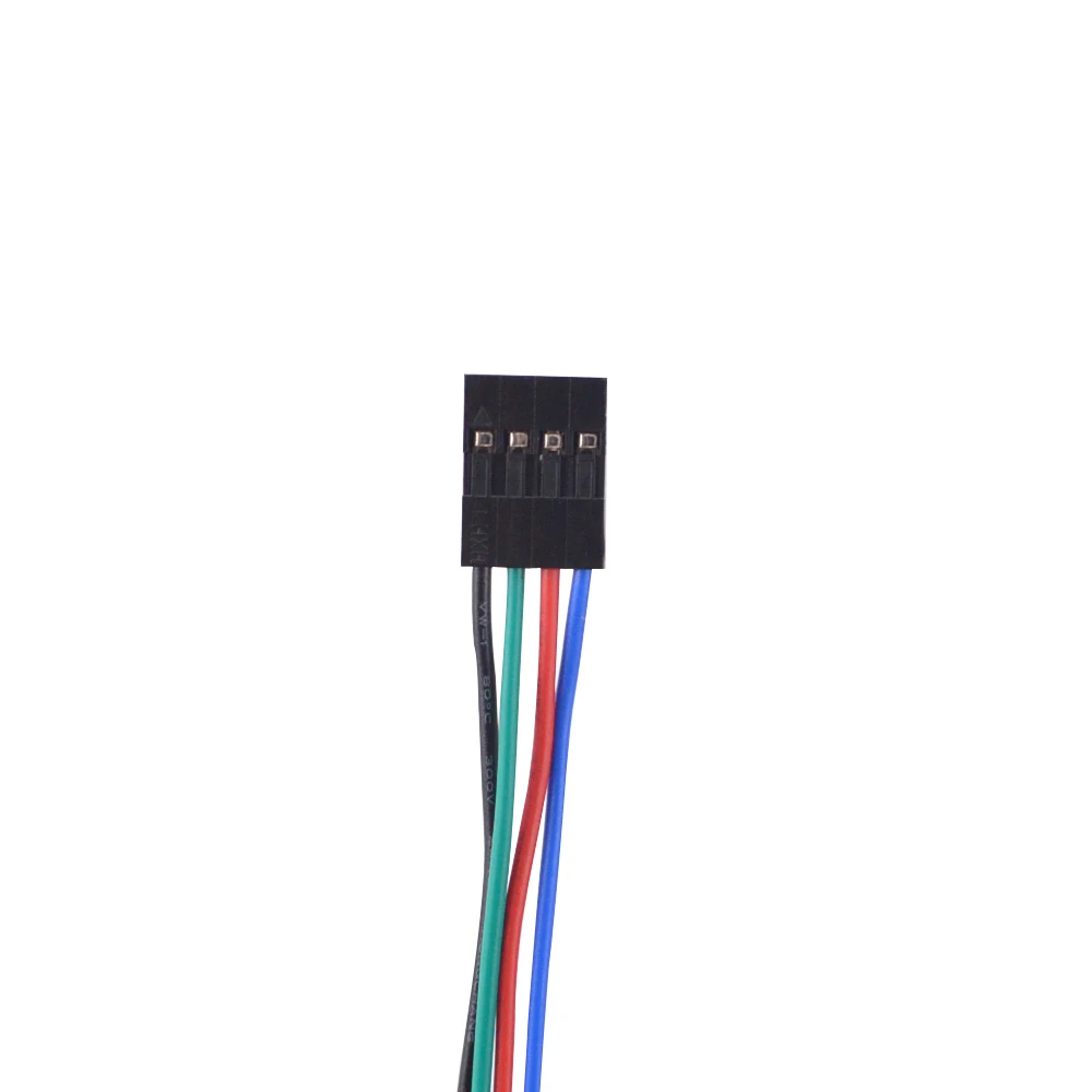 Шаговый двигатель Nema 17 39 мм 4 провода 1 5 А (17HS4401S) 45 см Nema17 42 для 3D принтера с ЧПУ