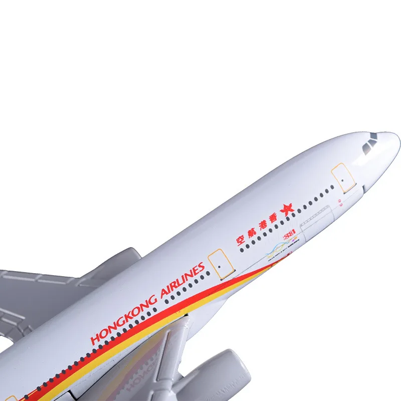 Модель самолета A330 авиакомпании HongKong Airlines 16 см|Вертолеты самолеты корабли