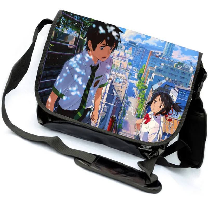 Kimi no Na wa ваше имя школьная сумка унисекс для мальчиков и девочек Tachibana Taki Miyamizu Mitsuha