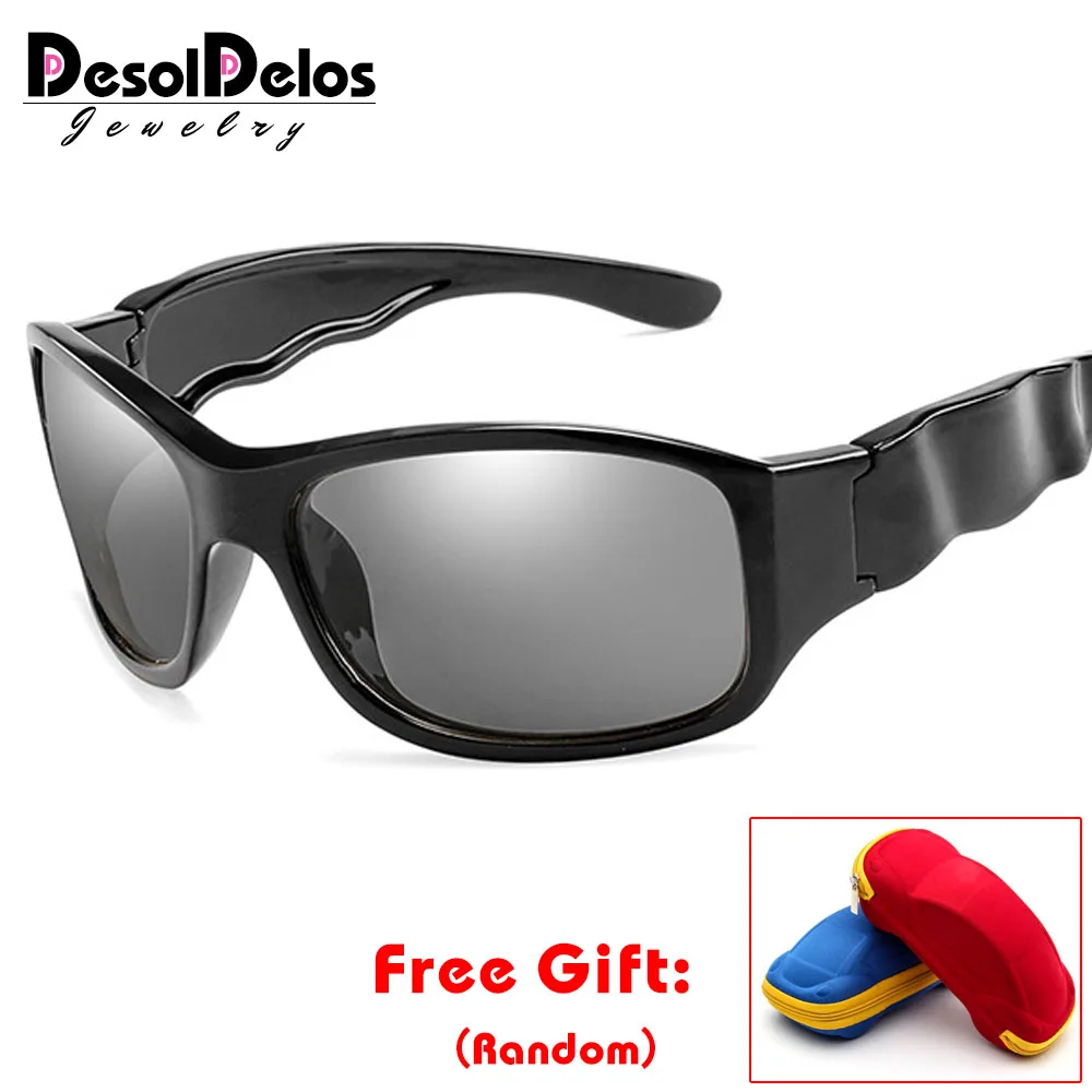 Поляризованных солнцезащитных очков Для мужчин волнистые очки от солнца руки